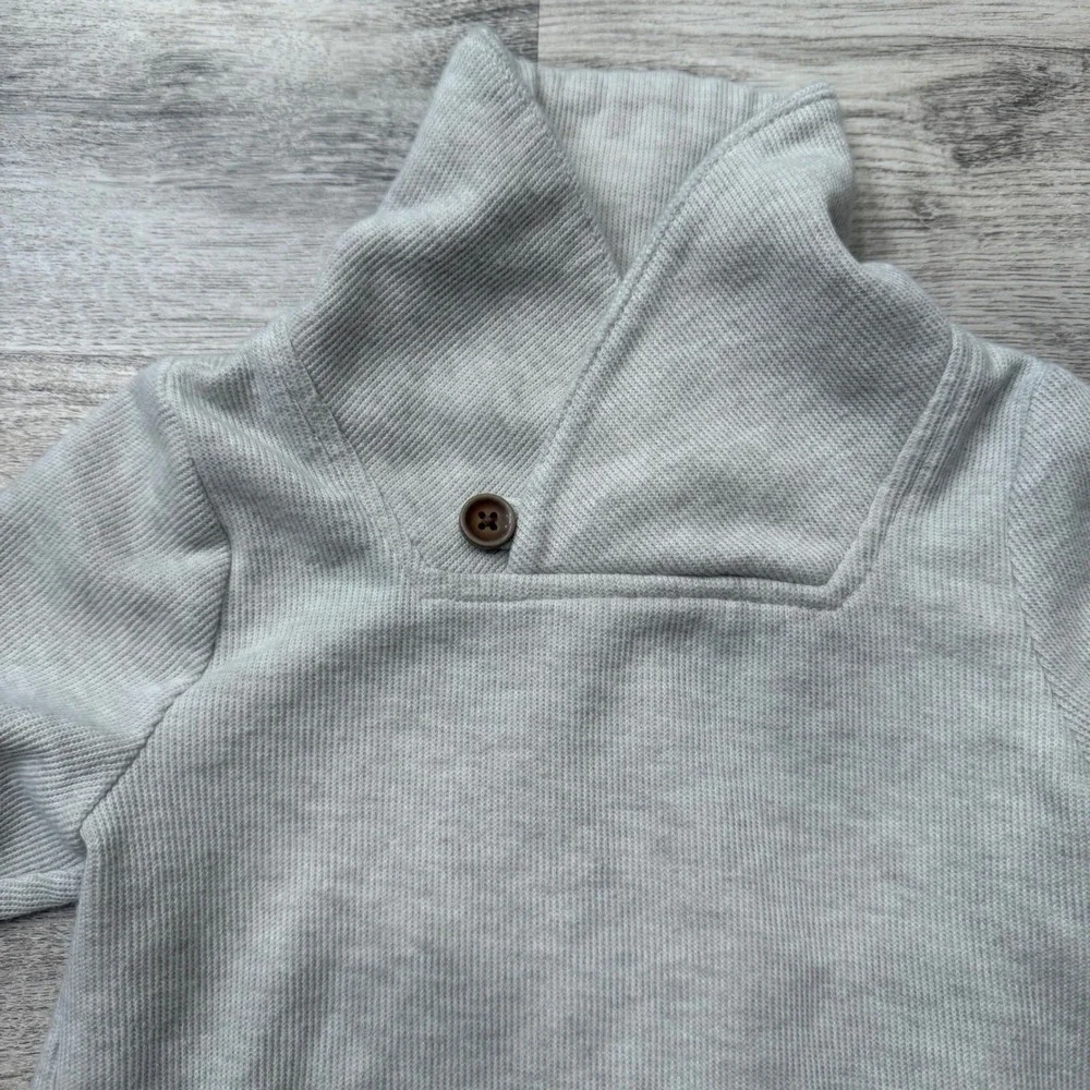 Old Navy Boys Gray Shawl Collar Button Pullover Sweater‎ 2T Toddler
